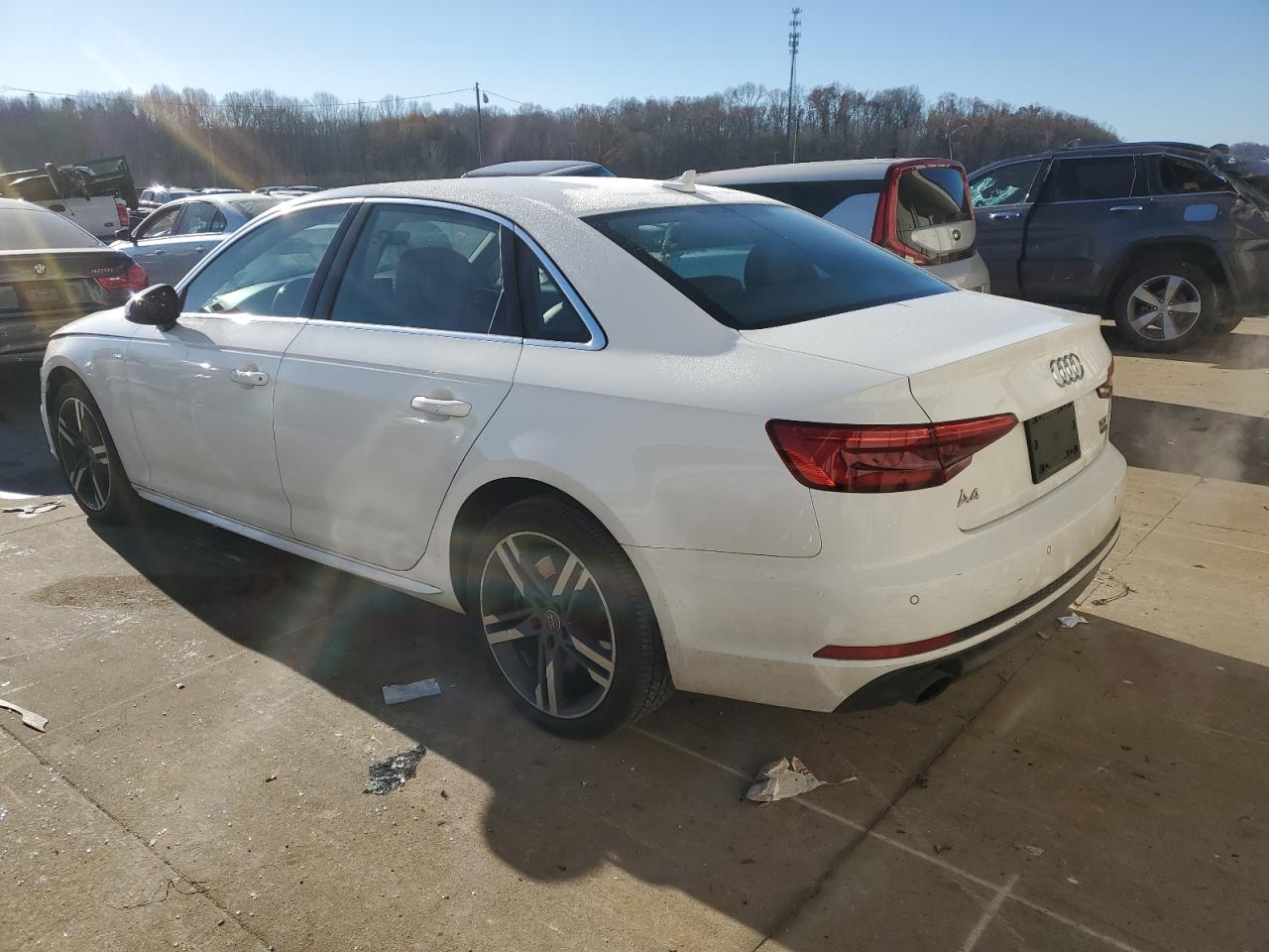 2017 Audi A4 VIN WAUENAF40HN016377 Copart auction photo, front end damage thumbnail 2