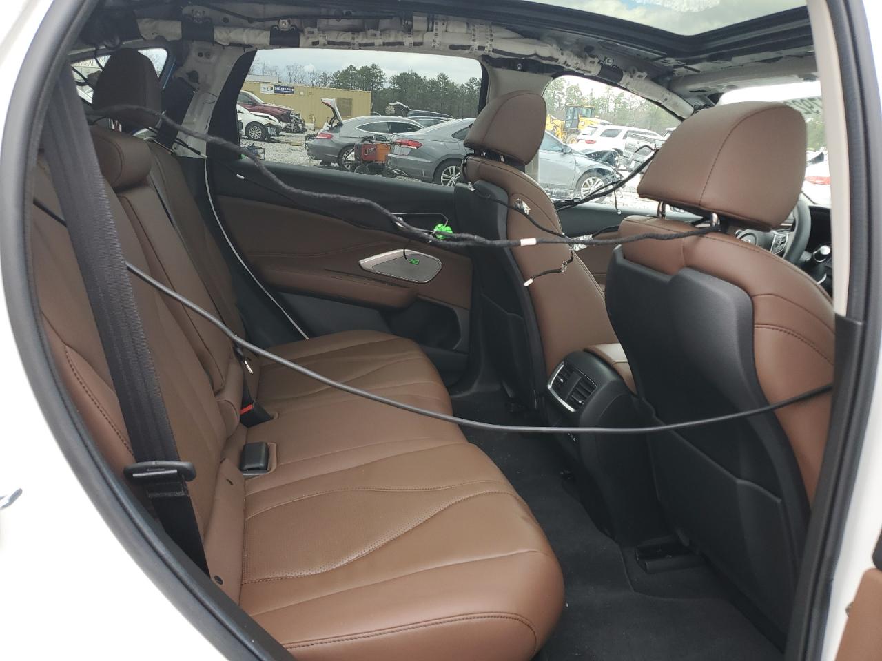 2023 Acura RDX VIN 5J8TC1H57PL010481 Copart auction photo, top/roof / stripped damage thumbnail 11