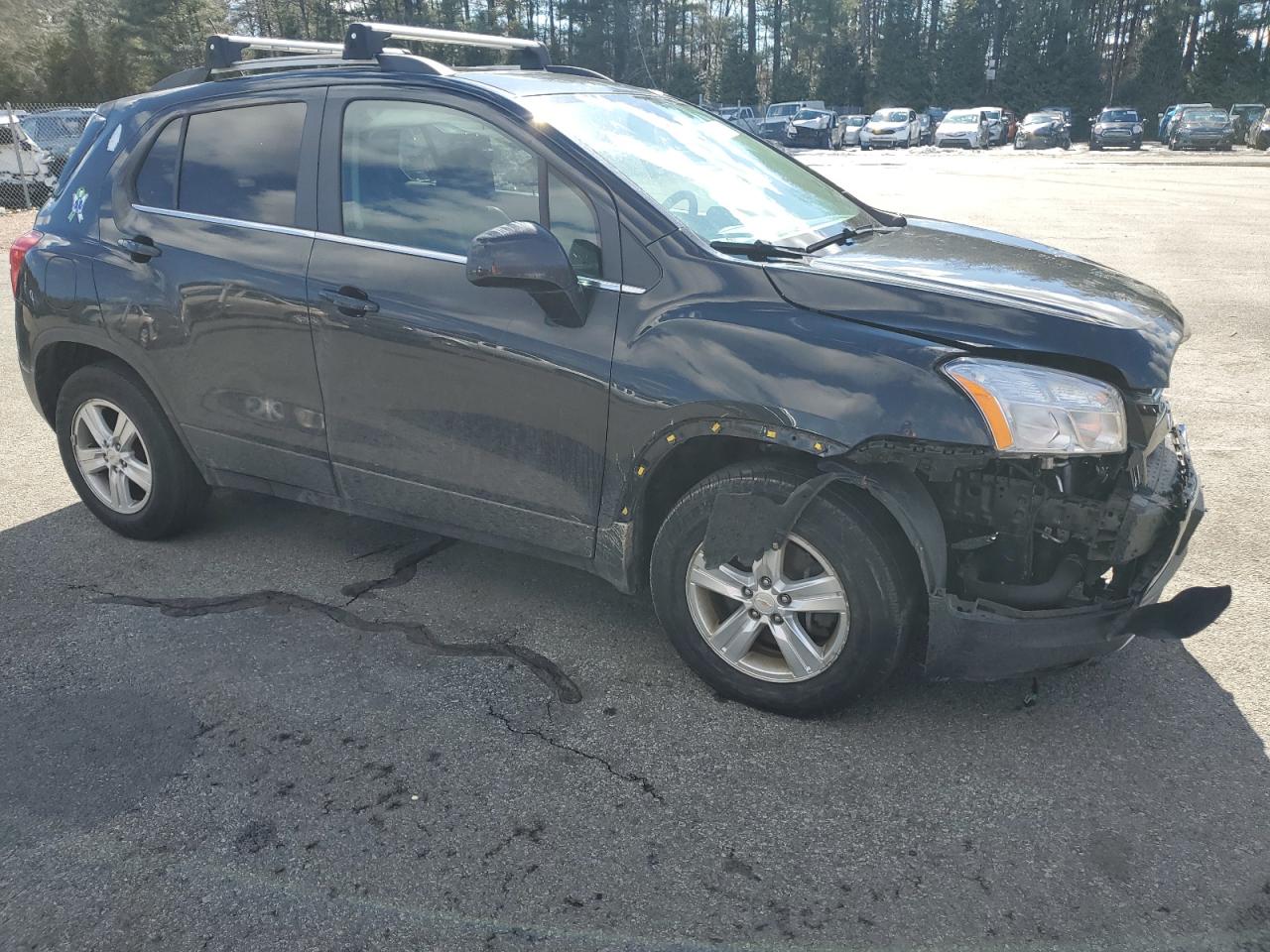 2015 Chevrolet Trax VIN KL7CJRSBXFB217031 Copart auction photo, front end damage thumbnail 4