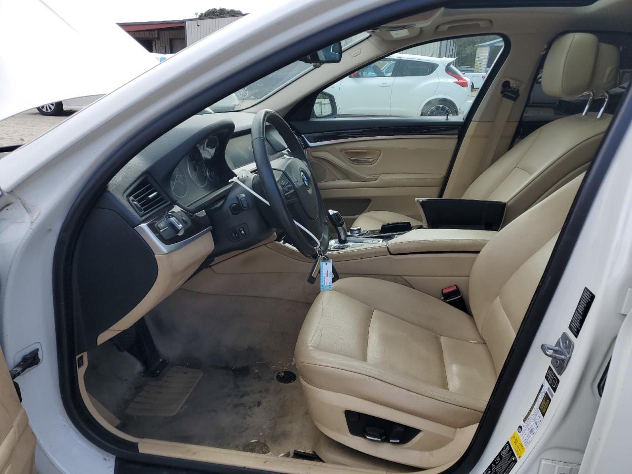 2013 BMW 5er VIN WBAXH5C56DD109392 Copart auction photo, front end damage thumbnail 7