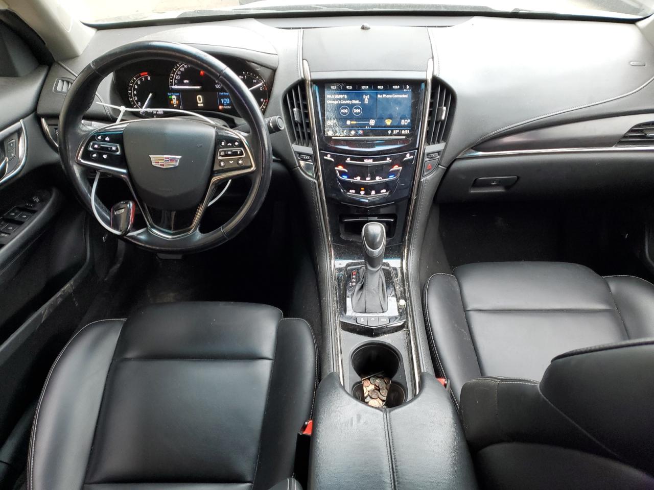 2018 Cadillac ATS VIN 1G6AE5RX9J0155962 Copart auction photo, side damage thumbnail 8