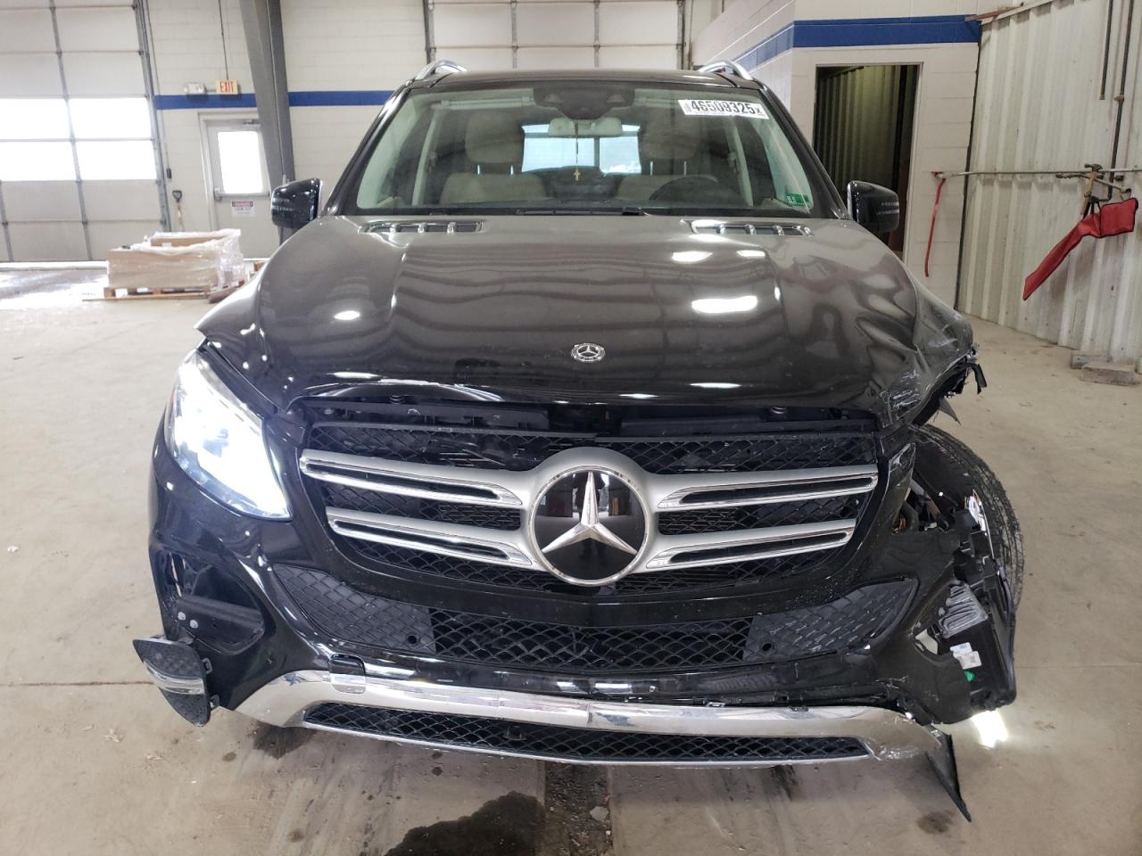 2018 Mercedes-Benz GLE VIN 4JGDA5HB5JB077143 Copart auction photo, front end / undercarriage damage thumbnail 5