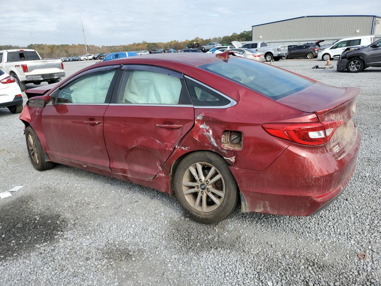 2016 Hyundai Sonata VIN 5NPE24AF7GH415906 Copart auction photo, all over damage thumbnail 2