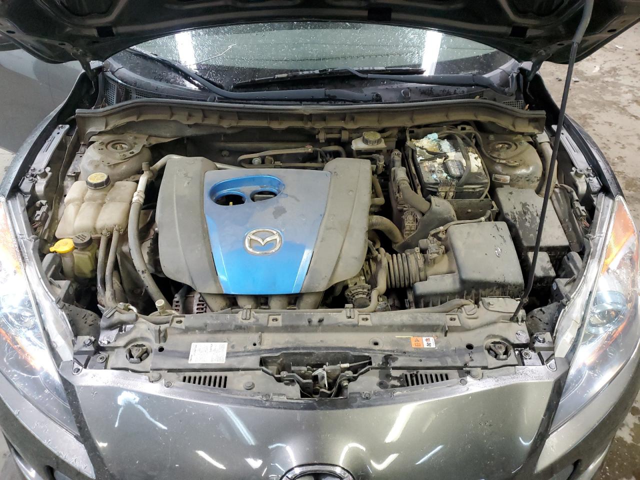 2013 Mazda 3 VIN JM1BL1LP9D1734912 Copart auction photo, side damage thumbnail 11