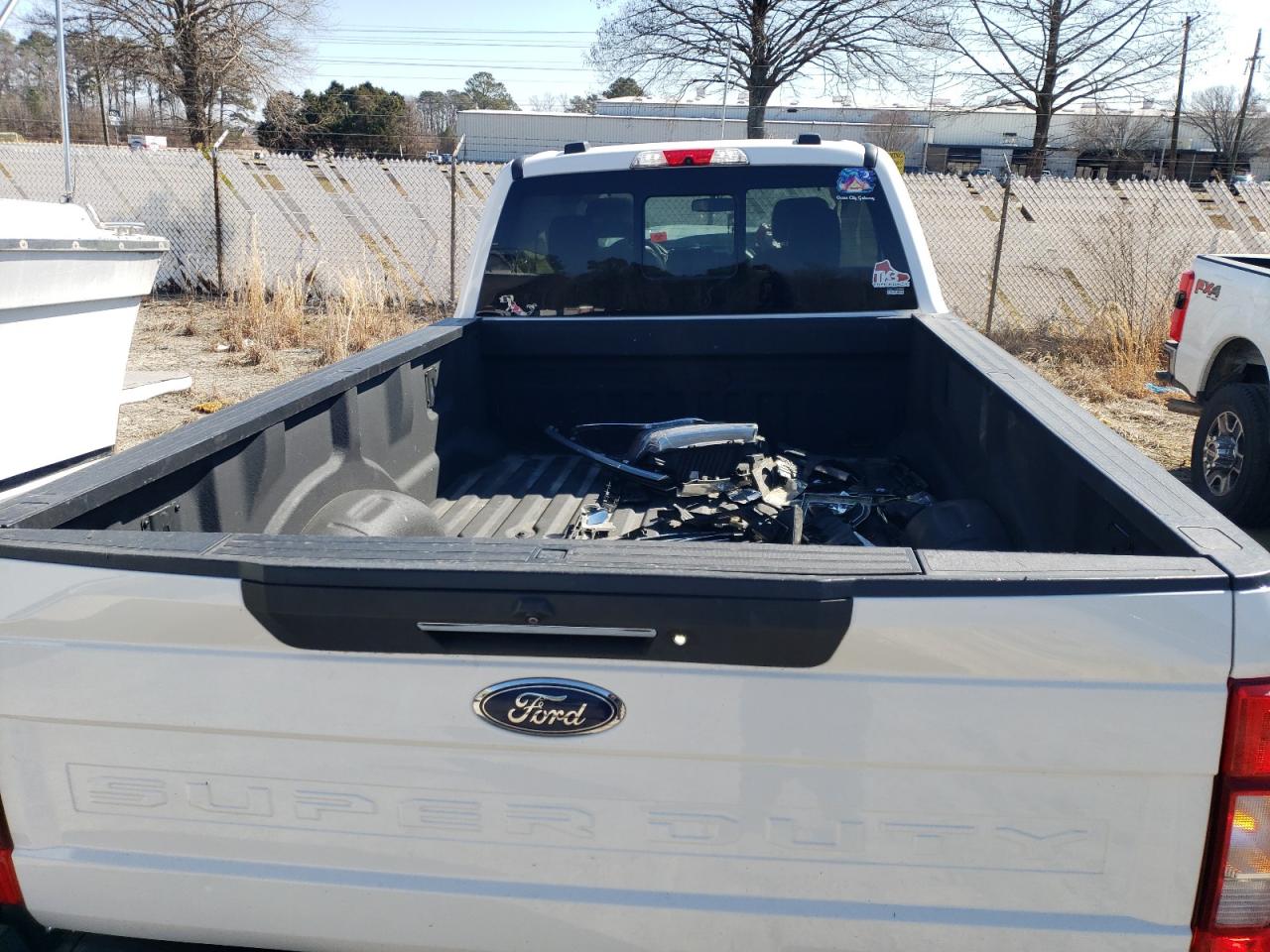 2020 Ford F350 VIN 1FT8W3DT0LED56835 Copart auction photo, front end / side damage thumbnail 10
