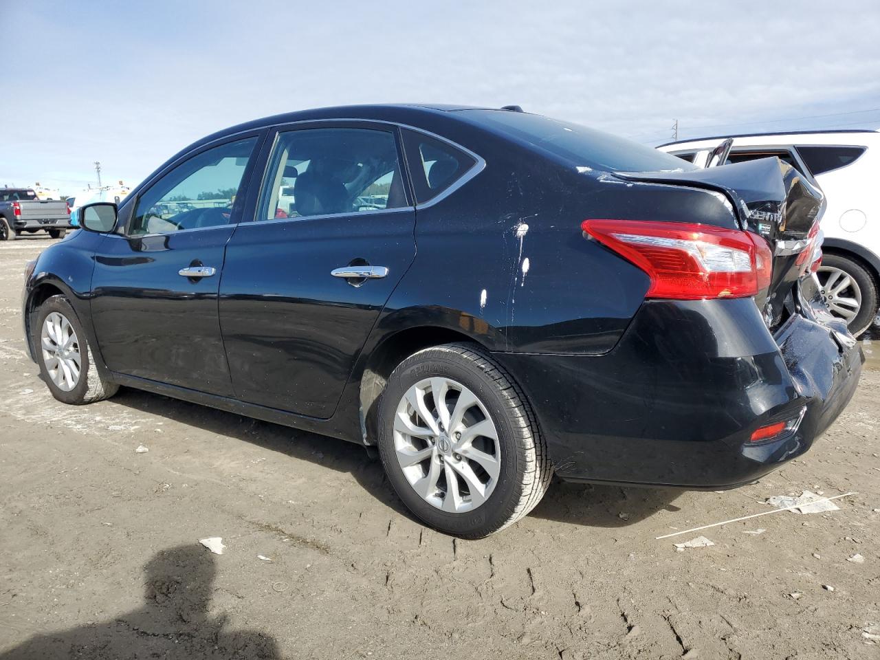 2018 Nissan Sentra VIN 3N1AB7AP6JL614111 Copart auction photo, rear end damage thumbnail 2