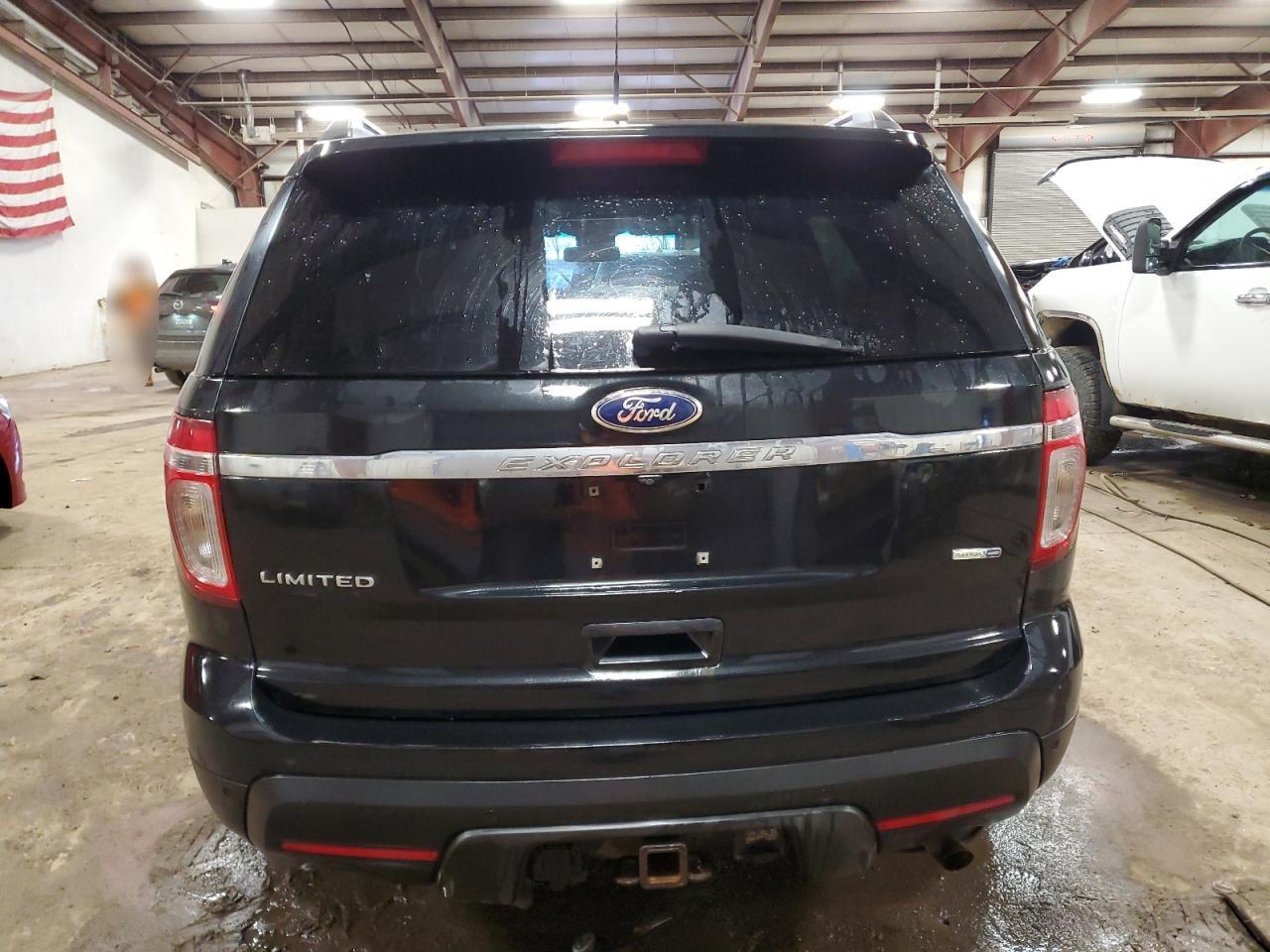 2015 Ford Explorer VIN 1FM5K8F81FGA79279 Copart auction photo, front end / side damage thumbnail 6