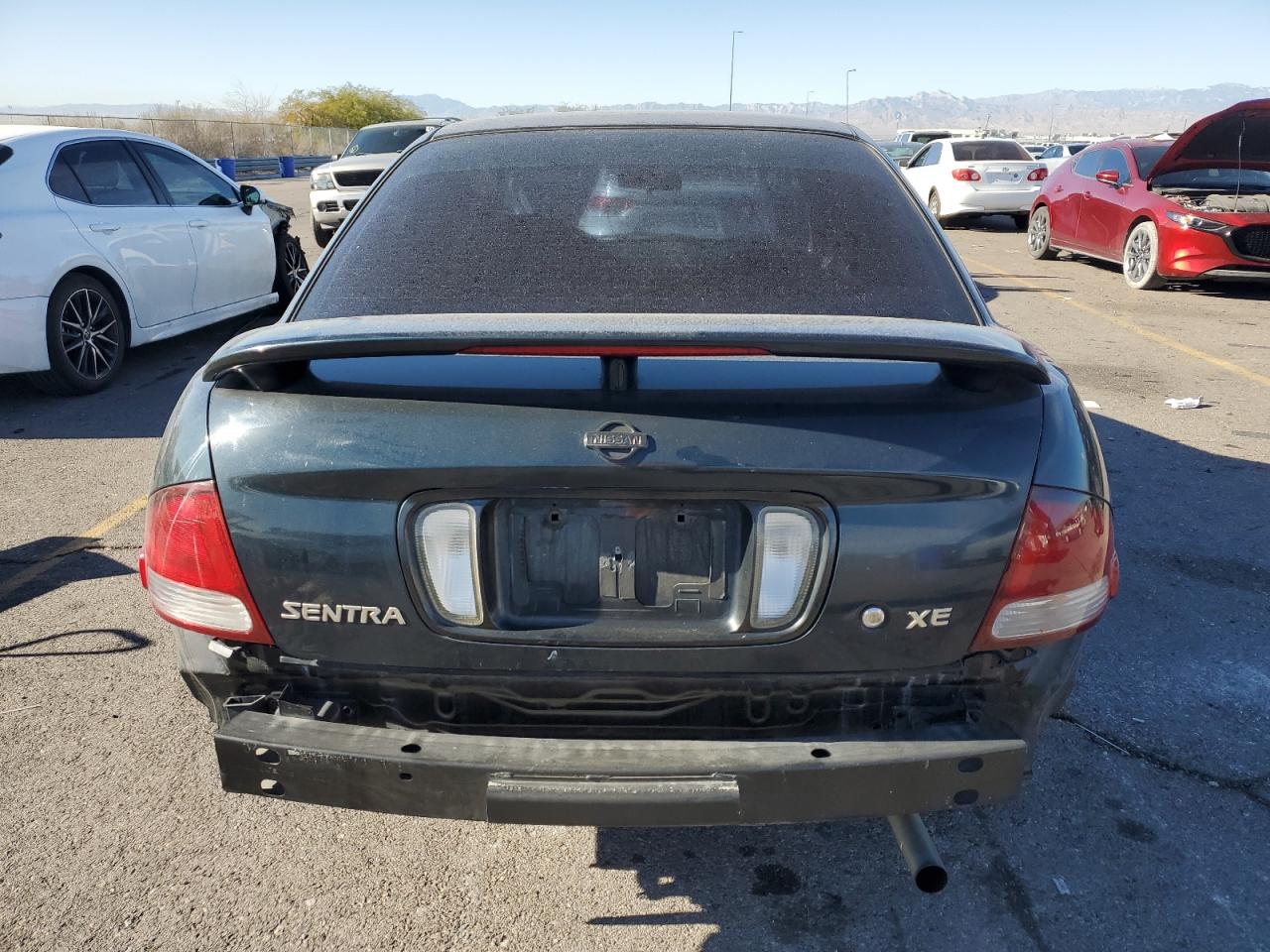 2002 Nissan Sentra VIN 3N1CB51D92L669656 Copart auction photo, rear end damage thumbnail 6