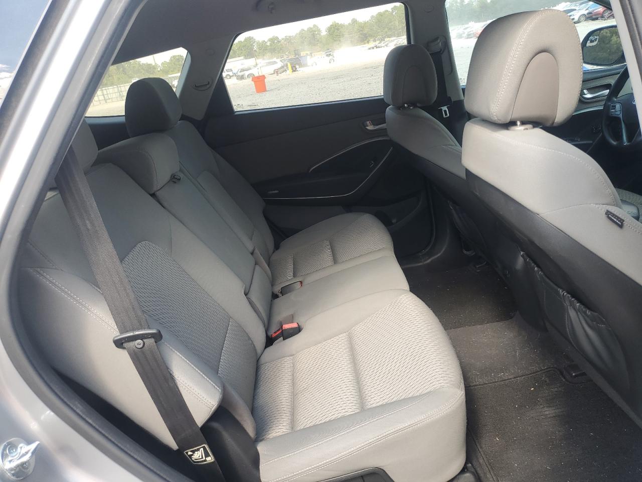 2015 Hyundai Santa Fe VIN KM8SM4HFXFU109074 Copart auction photo, side damage thumbnail 11