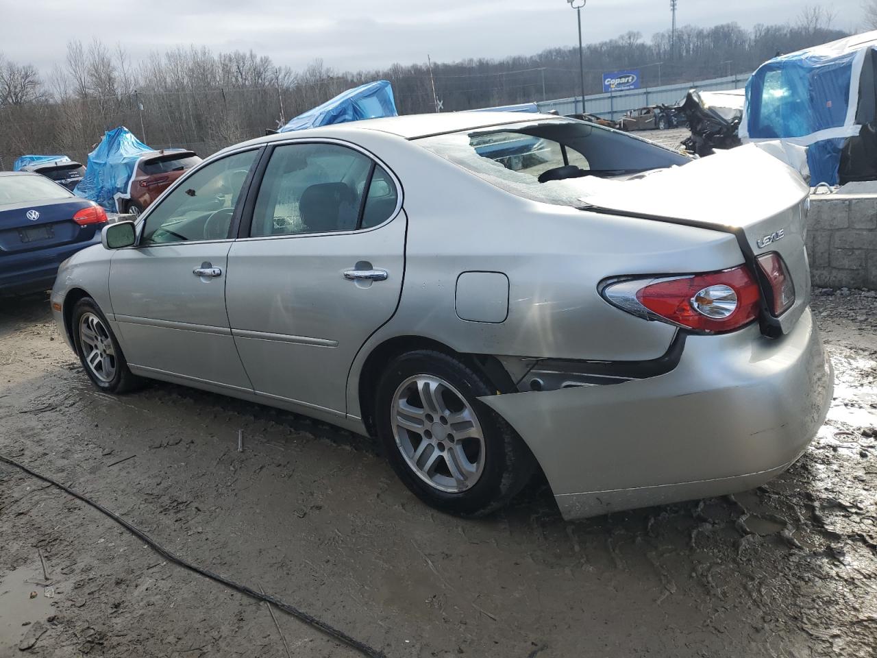 2004 Lexus ES VIN JTHBA30G945042937 Copart auction photo, rear end damage thumbnail 2