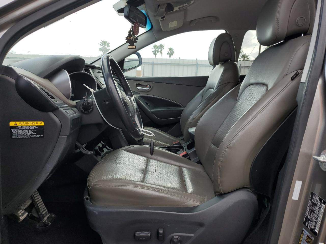 2013 Hyundai Santa Fe VIN 5XYZU3LB6DG093178 Copart auction photo, front end damage thumbnail 7