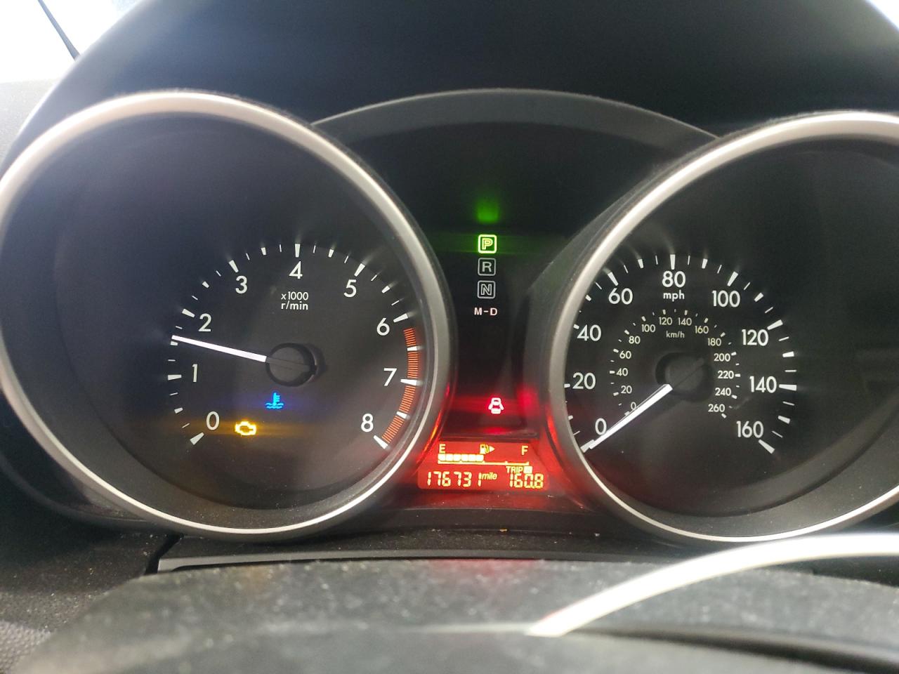 2012 Mazda 5 VIN JM1CW2CL4C0125410 Copart auction photo, front end damage thumbnail 9