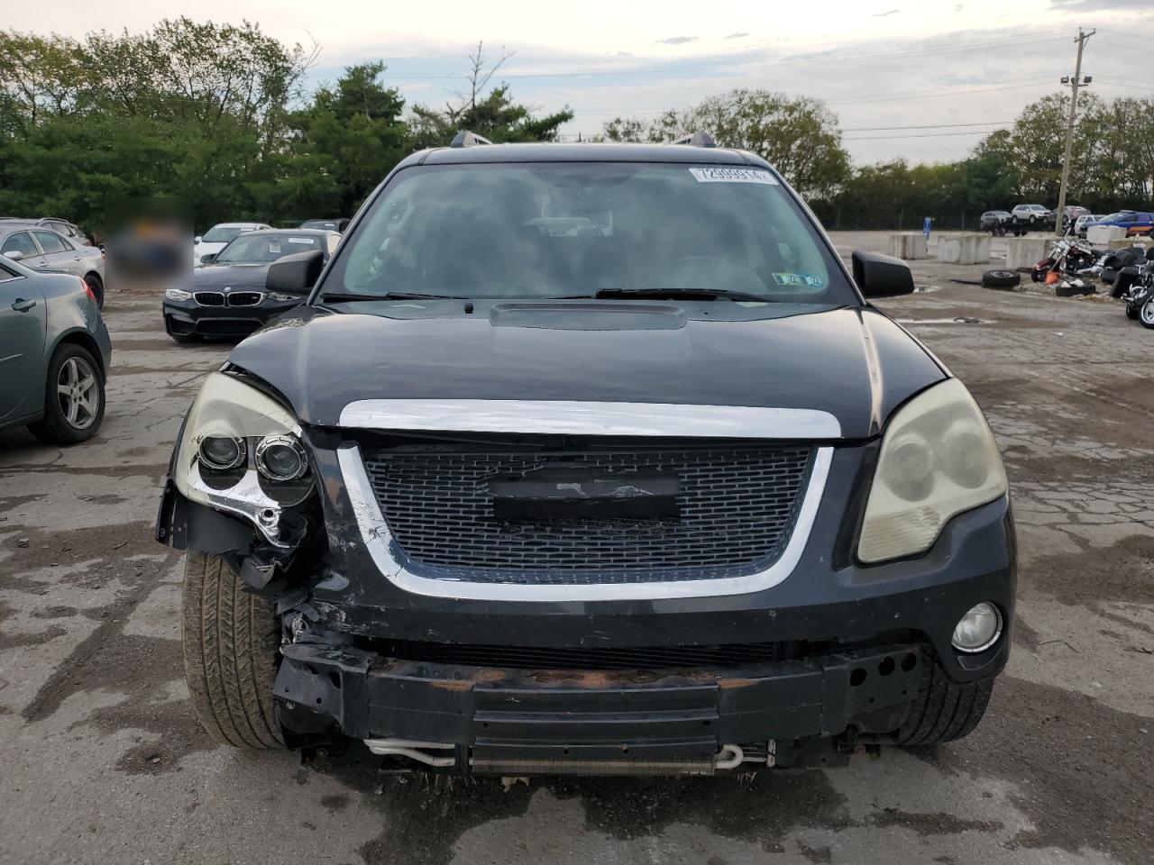 2012 GMC Acadia VIN 1GKKVPED0CJ381494 Copart auction photo, front end / side damage thumbnail 5