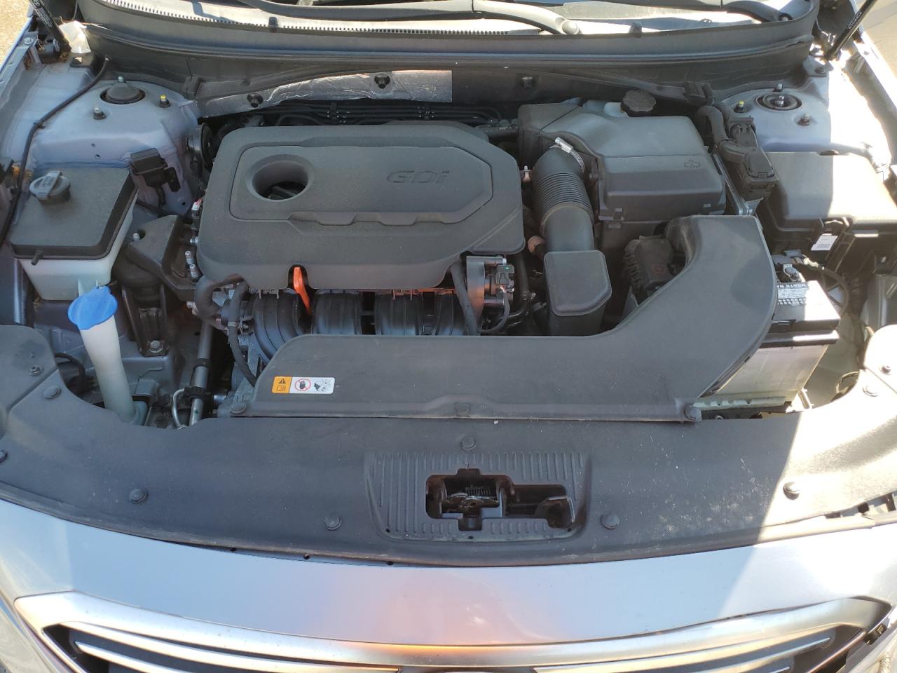 2015 Hyundai Sonata VIN 5NPE24AF7FH129083 Copart auction photo, front end / rear end damage thumbnail 11