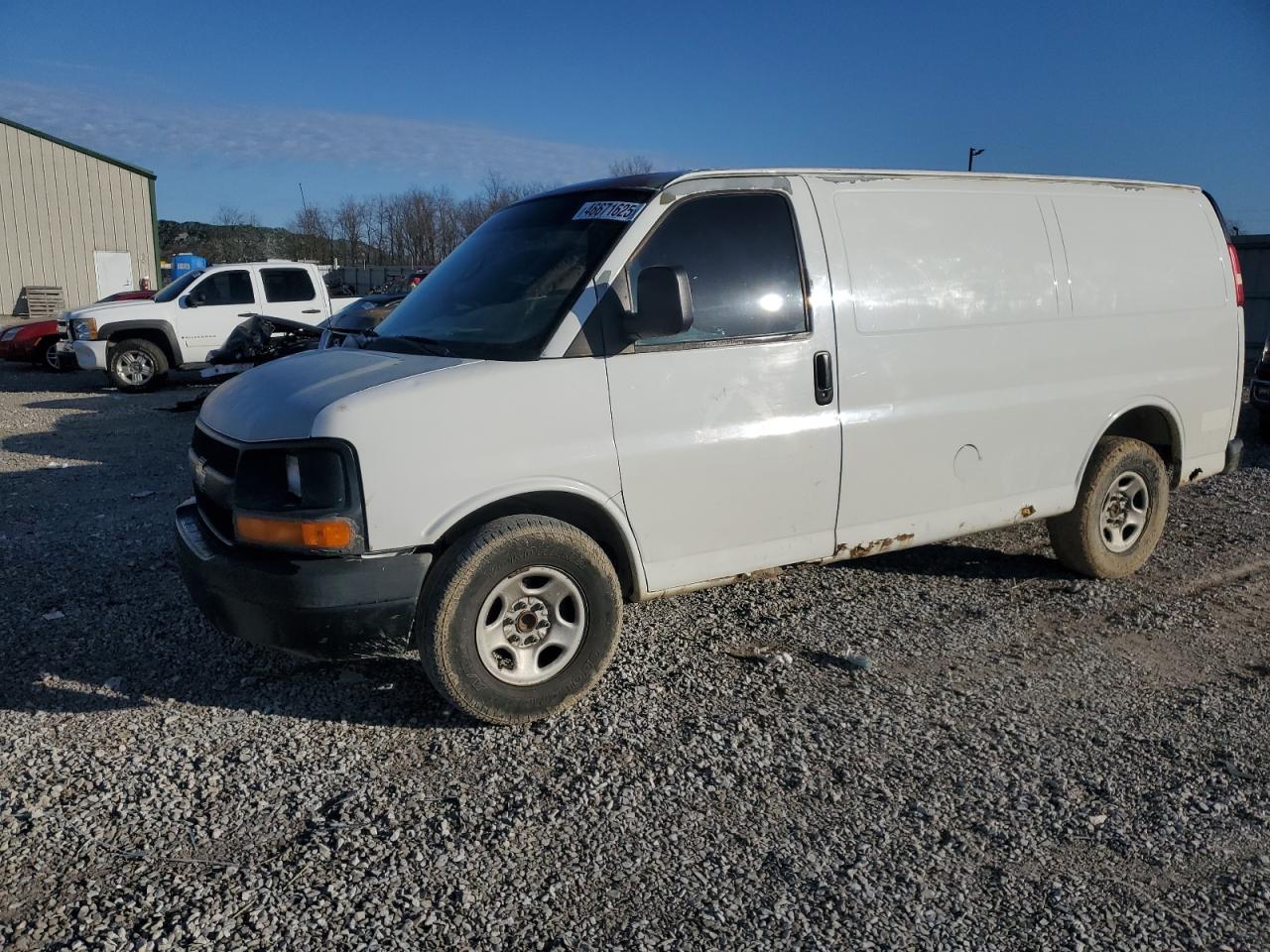 2007 Chevrolet Express VIN 1GCFG15X571156766 - Copart auction photo