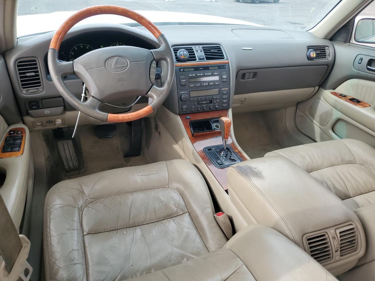 2000 Lexus LS VIN JT8BH28F9Y0167621 Copart auction photo, front end damage thumbnail 8