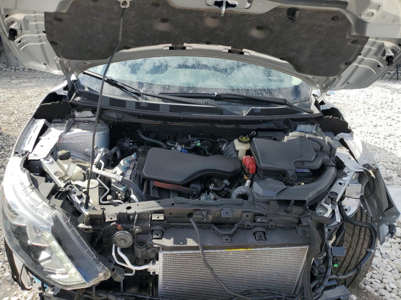 2017 Nissan Rogue VIN JN1BJ1CR7HW116023 Copart auction photo, front end damage thumbnail 11