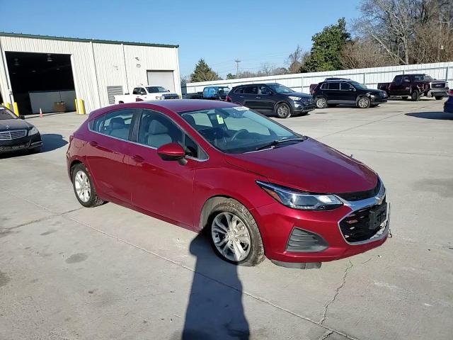 2019 Chevrolet Cruze VIN 3G1BE6SMXKS556608 Copart auction photo, side / front end damage thumbnail 10