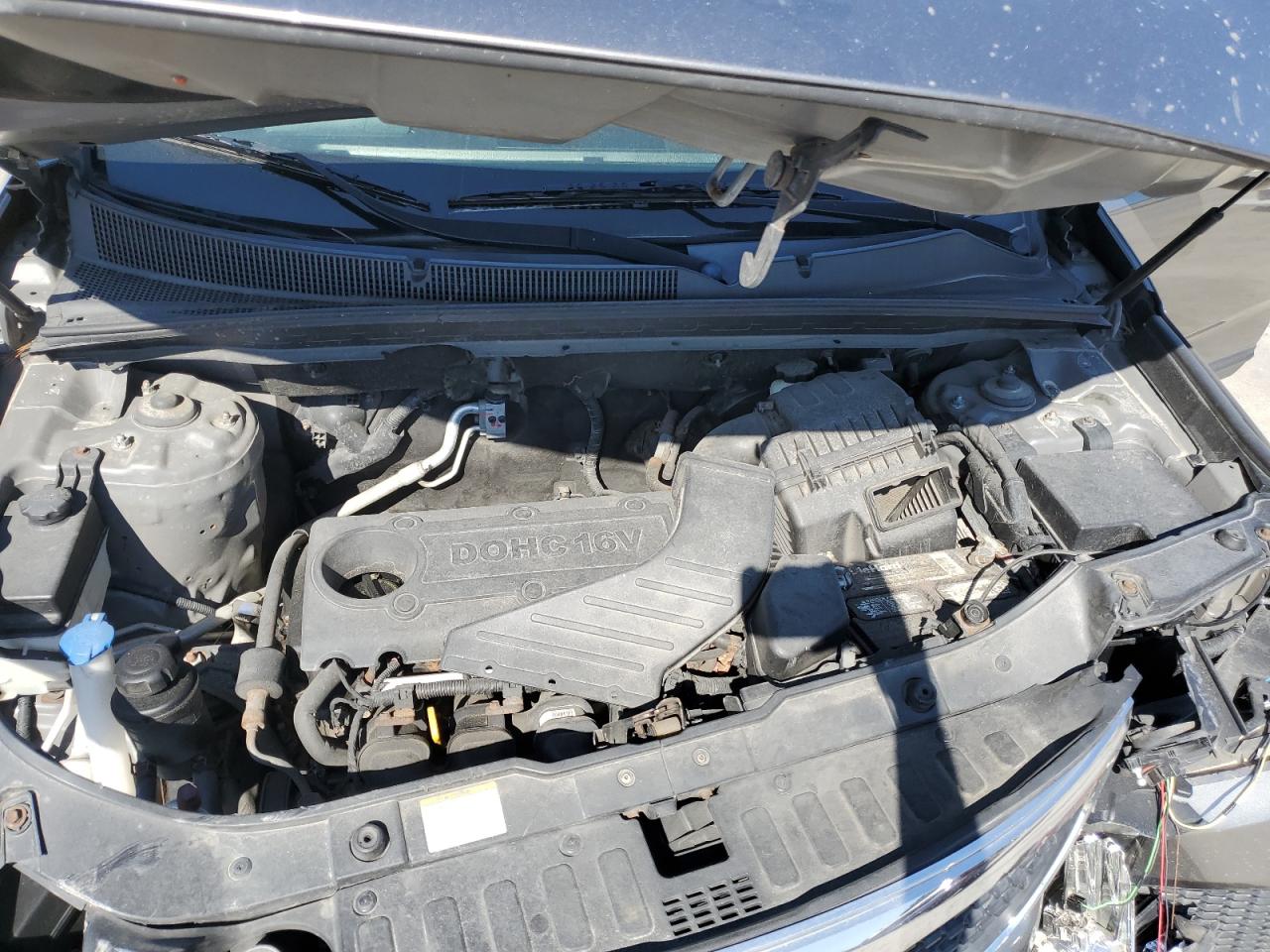 2013 KIA Sorento VIN 5XYKT3A14DG349123 Copart auction photo, front end damage thumbnail 13