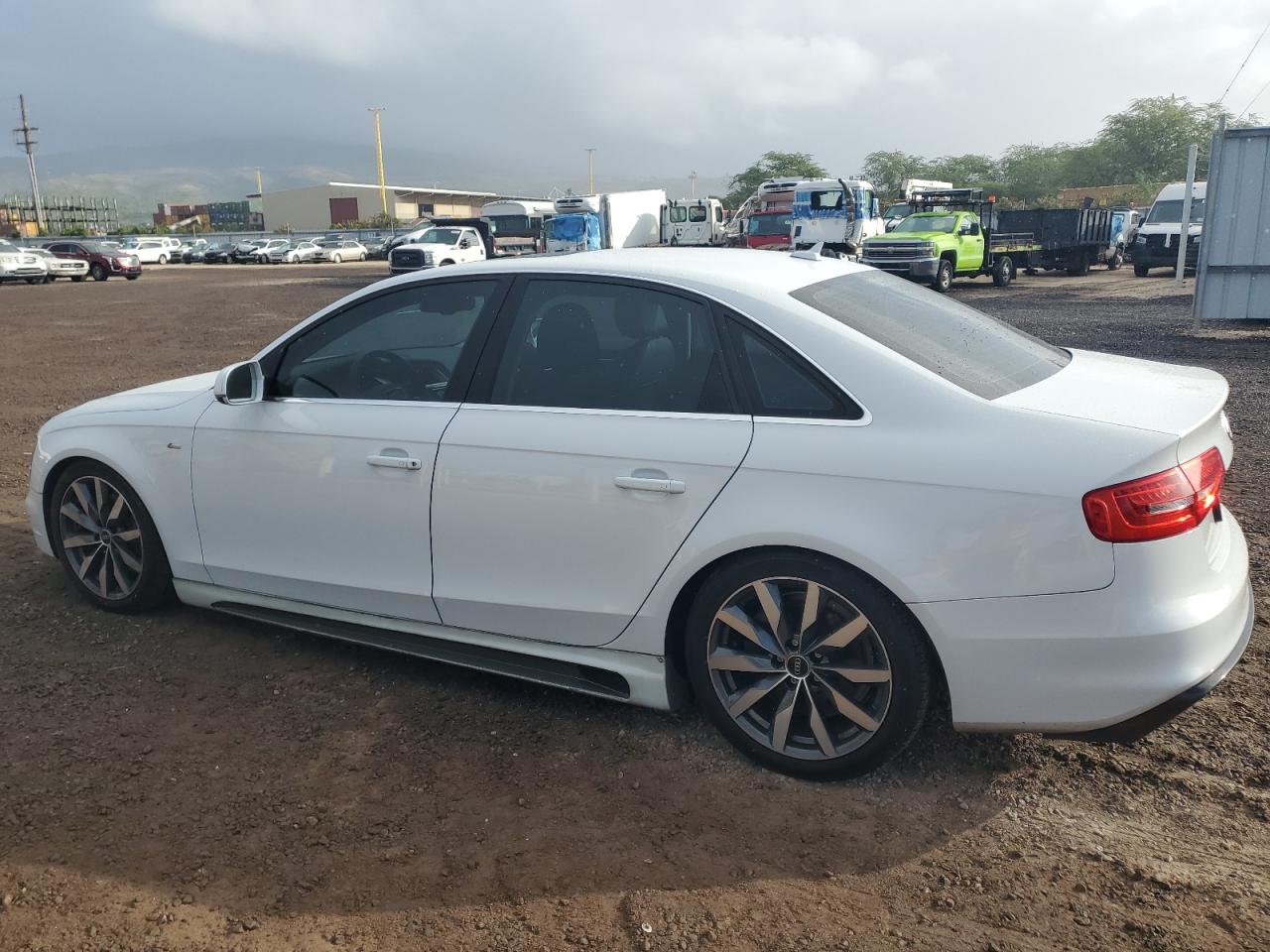 2014 Audi A4 VIN WAUFFAFL8EN014333 Copart auction photo, mechanical damage thumbnail 2