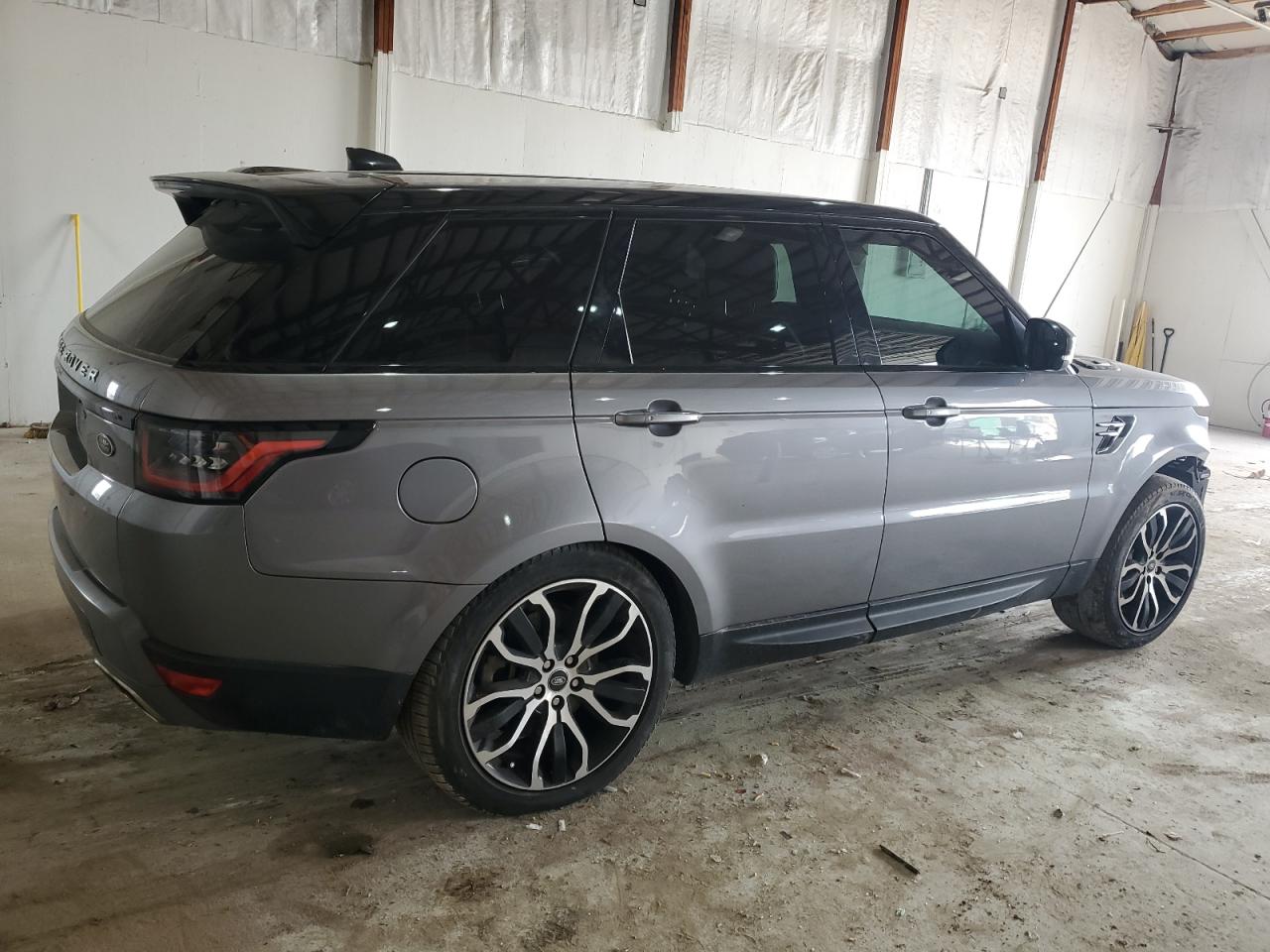 2022 Land Rover Range Rover VIN SALWG2SU5NA202327 Copart auction photo, front end / rejected repair damage thumbnail 3