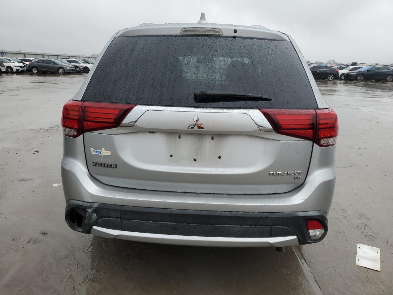 2018 Mitsubishi Outlander VIN JA4AD3A34JJ001760 Copart auction photo, front end / hail damage thumbnail 6