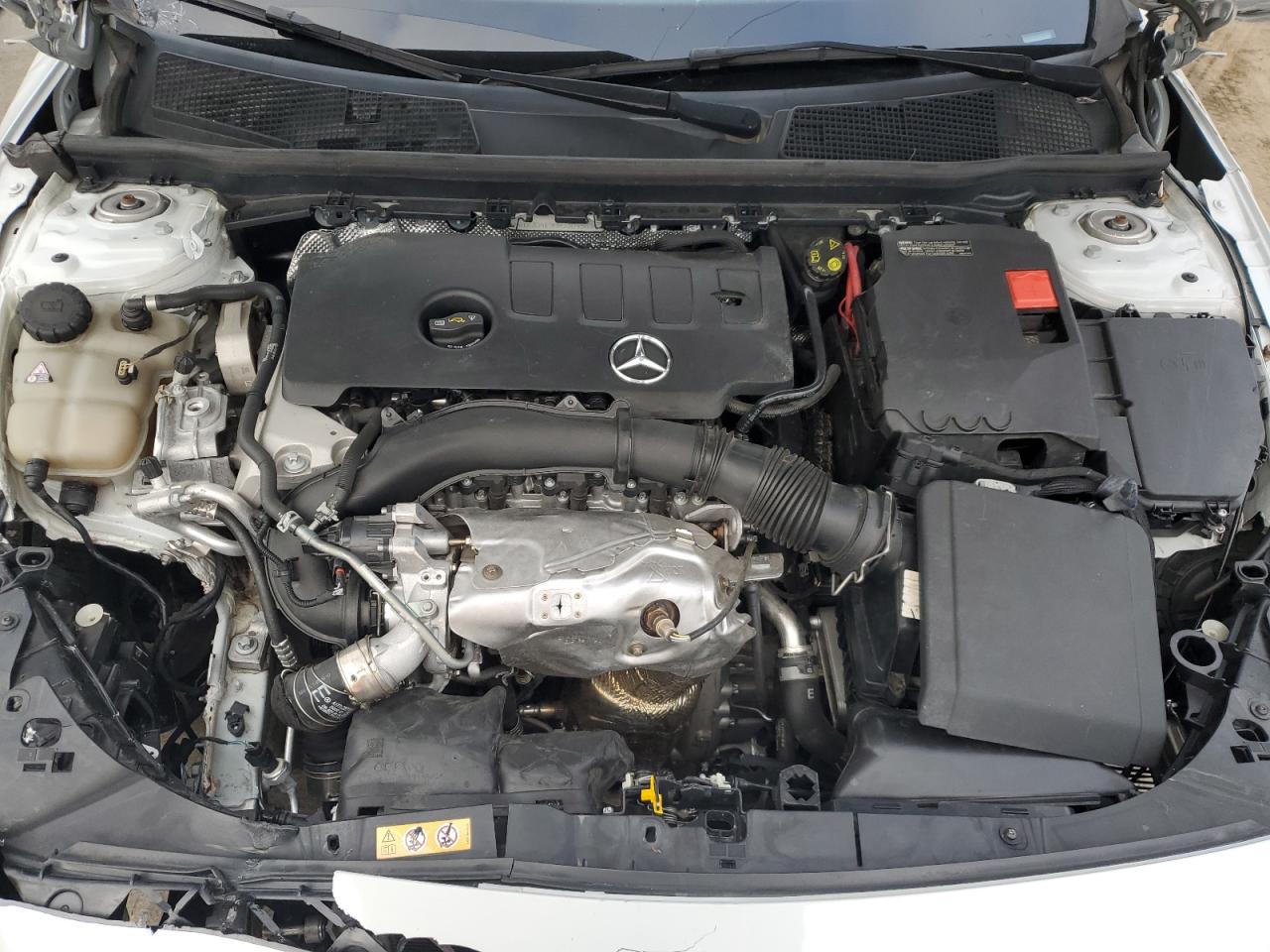 2021 Mercedes-Benz A-klasse VIN W1K3G4EB6MJ304563 Copart auction photo, front end damage thumbnail 11