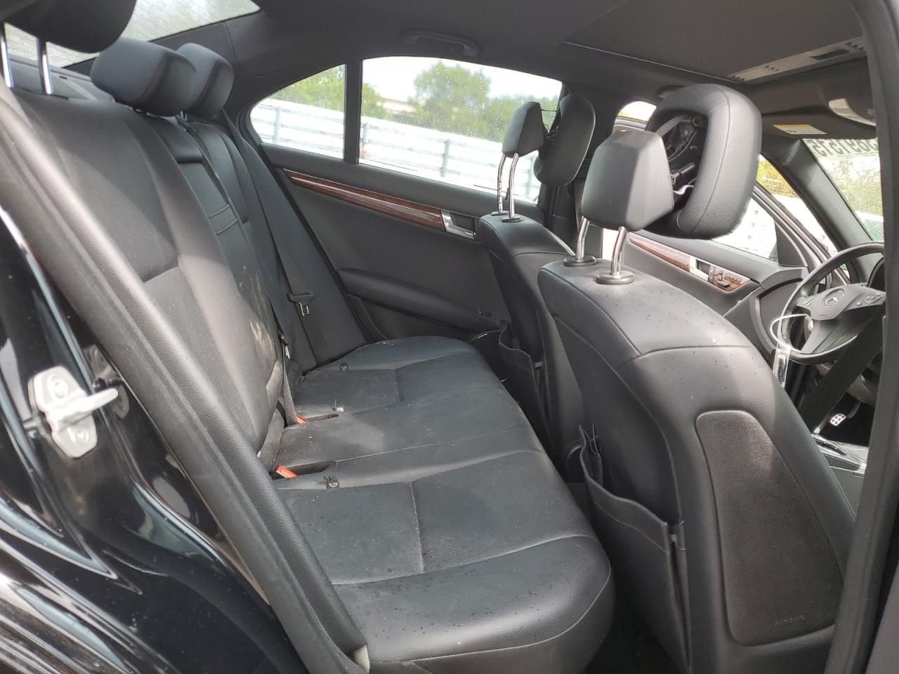 2011 Mercedes-Benz C-klasse VIN WDDGF5EB6BA521635 Copart auction photo, front end damage thumbnail 11