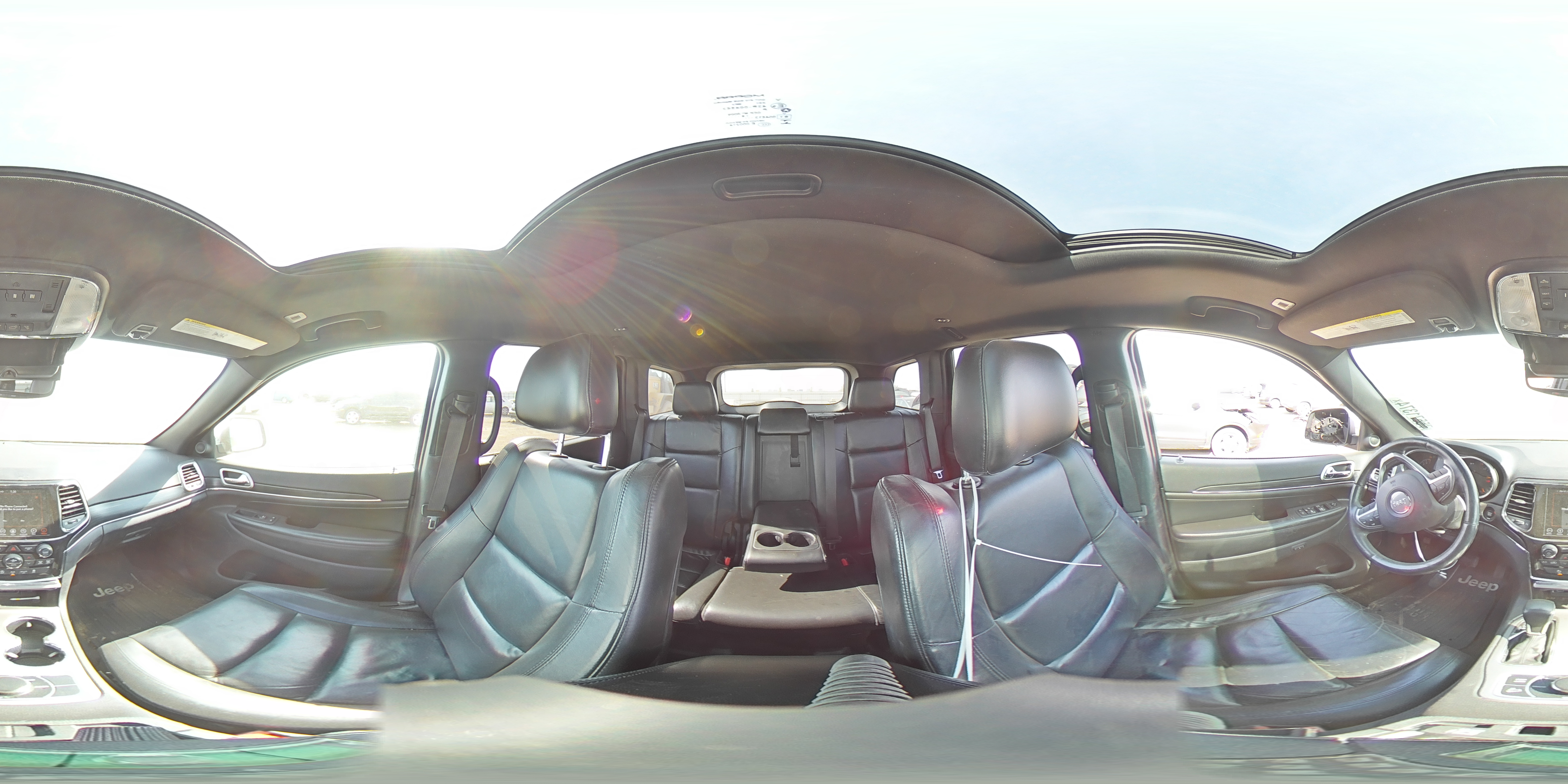 2019 Jeep Grand Cherokee VIN 1C4RJFBG5KC555044 Copart auction photo, side / front end damage thumbnail 12