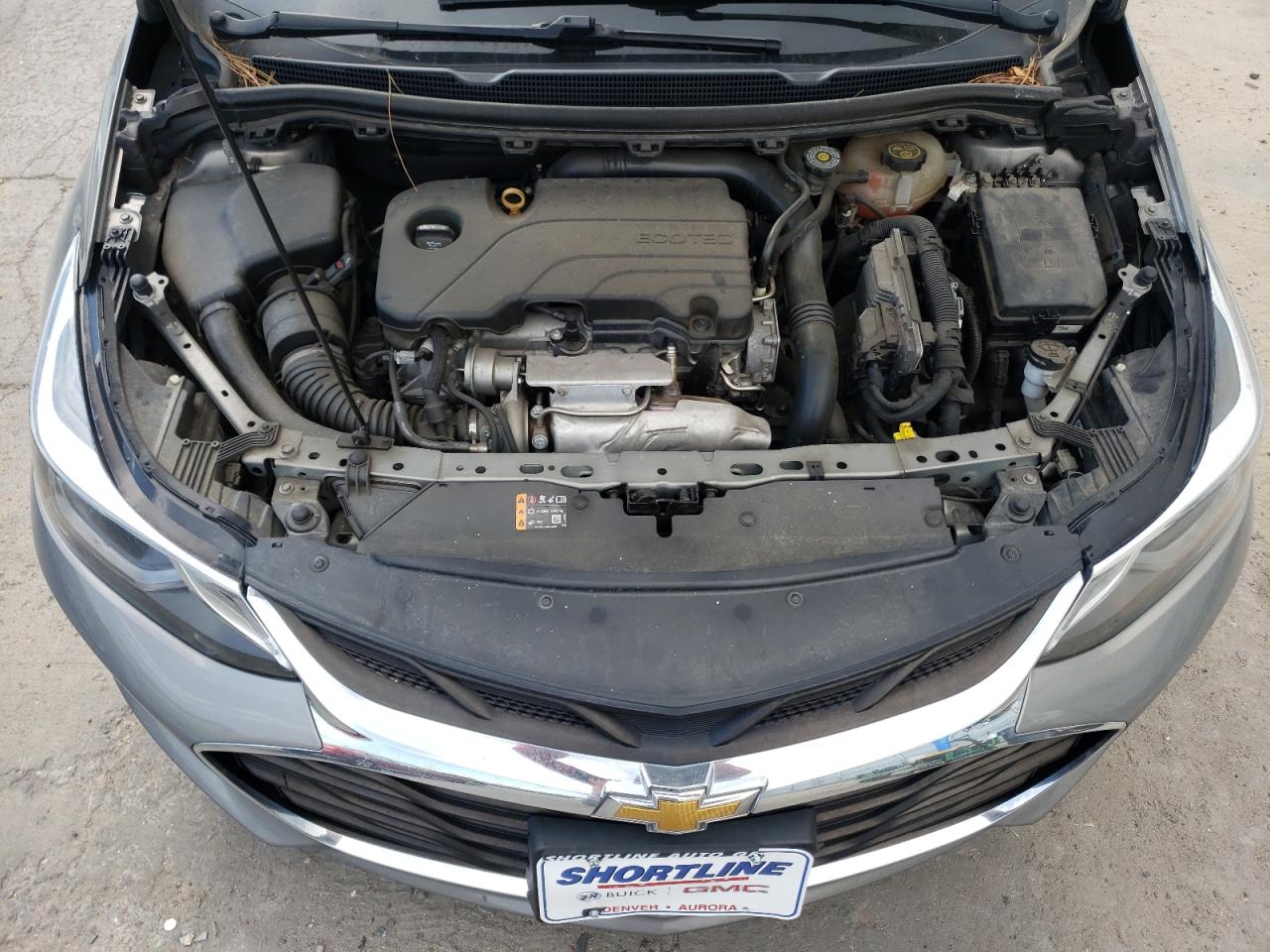 2019 Chevrolet Cruze VIN 1G1BE5SM5K7124176 Copart auction photo, hail / minor dent/scratches damage thumbnail 12