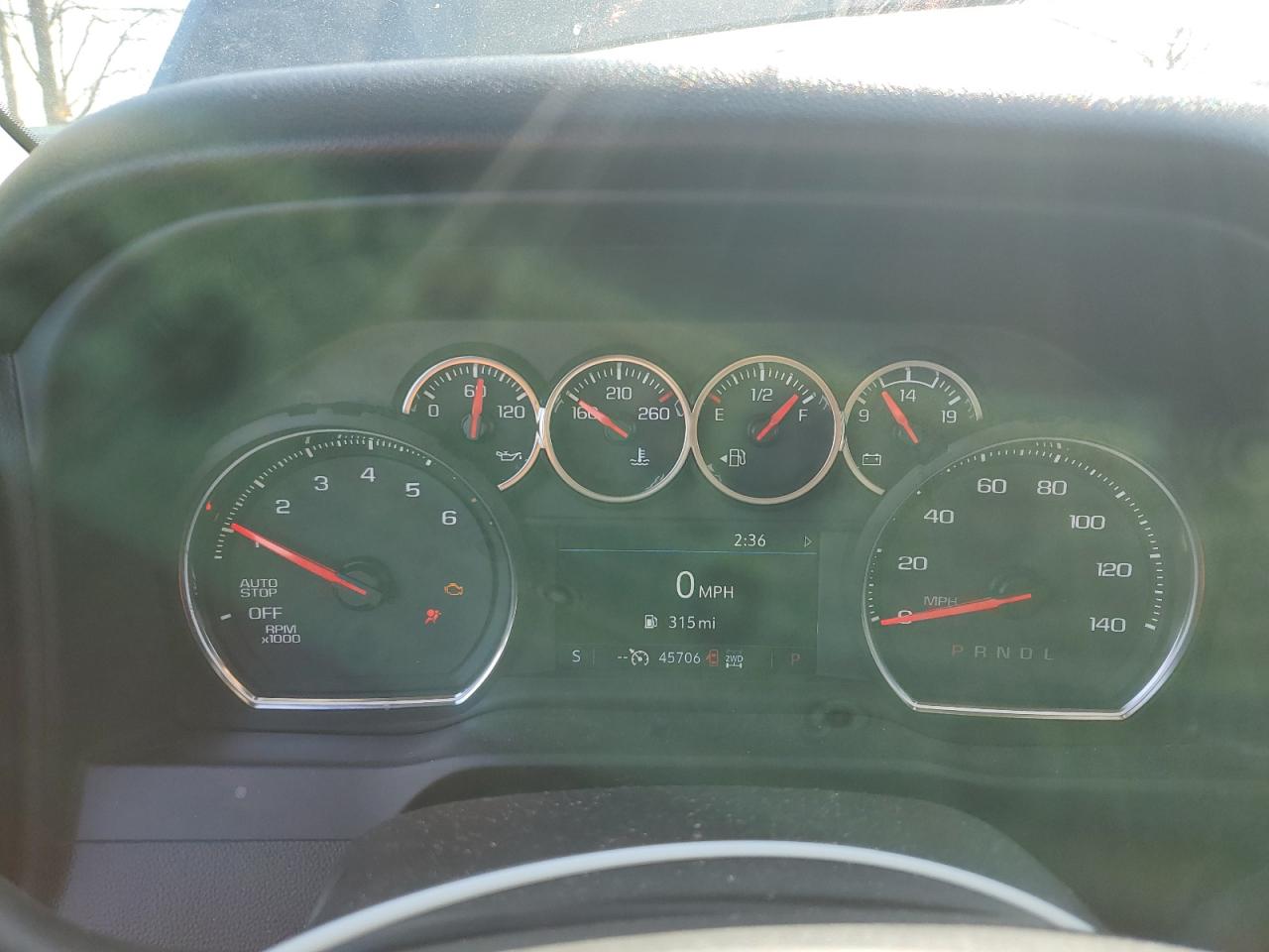 2020 Chevrolet Silverado VIN 1GCRYEED3LZ336816 Copart auction photo, front end damage thumbnail 9