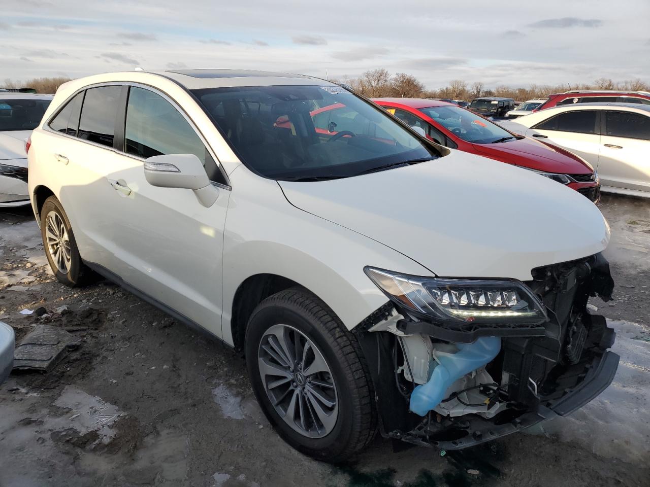 2018 Acura RDX VIN 5J8TB4H70JL005510 Copart auction photo, front end damage thumbnail 4
