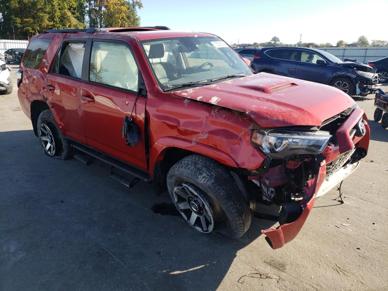 2023 Toyota 4Runner VIN JTERU5JR7P6107457 Copart auction photo, all over damage thumbnail 4