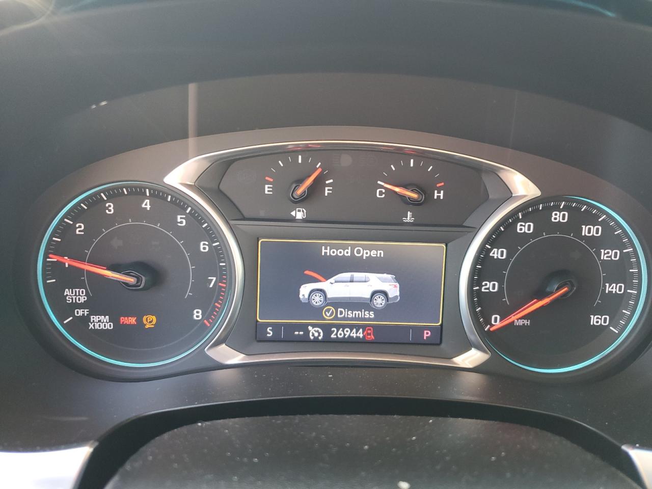 2020 Chevrolet Traverse VIN 1GNERKKW1LJ243234 Copart auction photo, rear end / front end damage thumbnail 9
