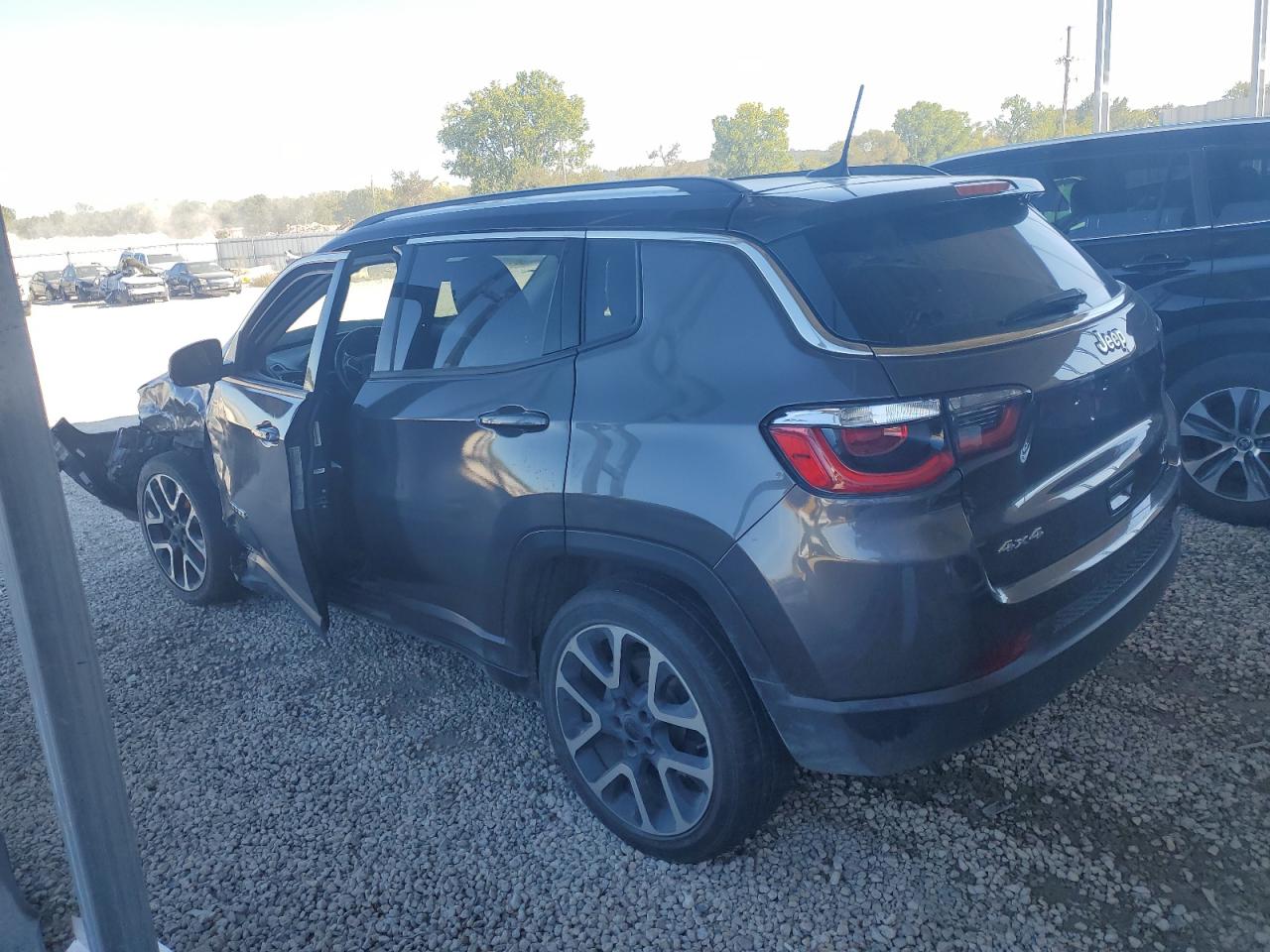 2021 Jeep Compass VIN 3C4NJDCB2MT603189 Copart auction photo, front end damage thumbnail 2