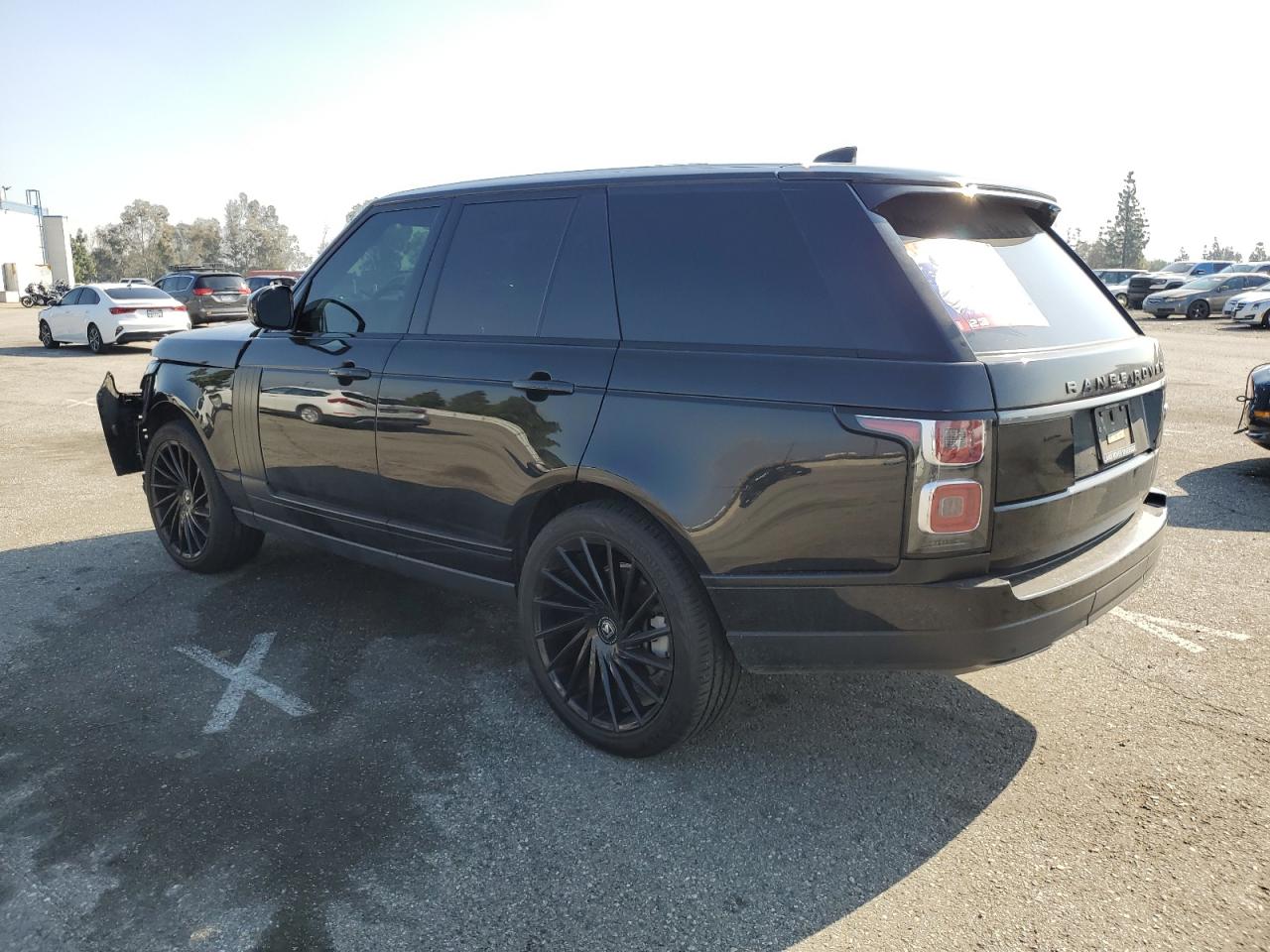 2020 Land Rover Range Rover VIN SALGR2SU9LA401487 Copart auction photo, front end damage thumbnail 2