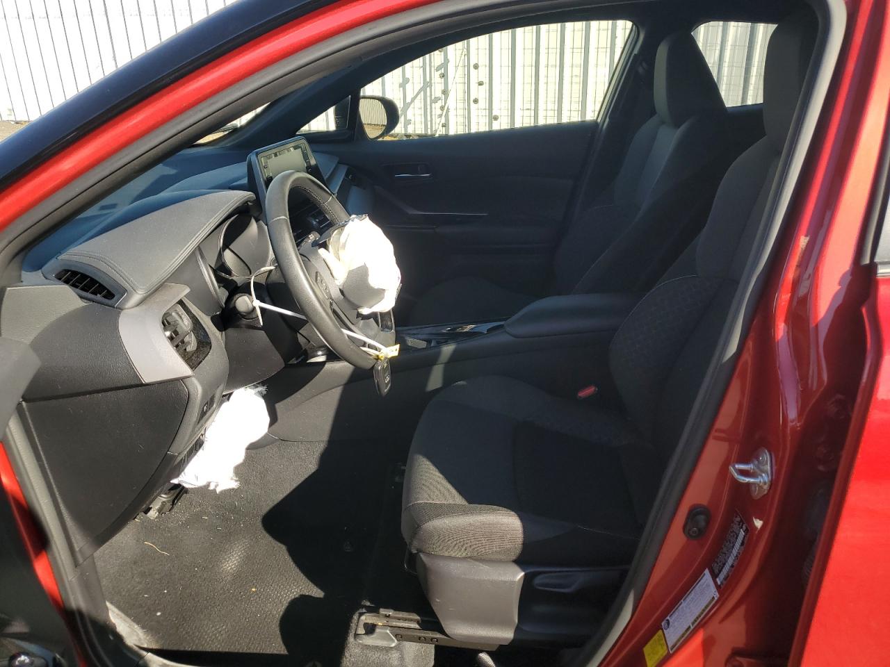 2021 Toyota C-HR VIN JTNKHMBX2M1117044 Copart auction photo, front end damage thumbnail 7