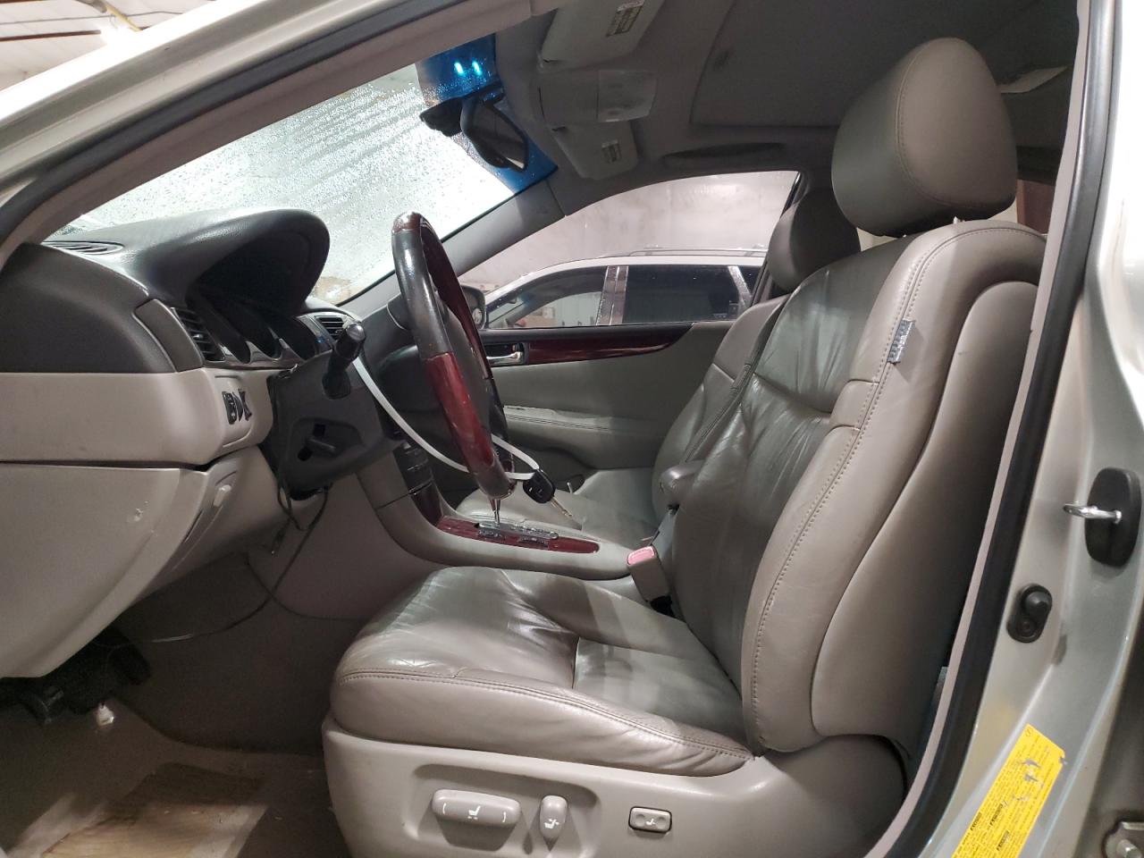 2005 Lexus ES VIN JTHBA30G155089025 Copart auction photo, all over / water/flood damage thumbnail 7