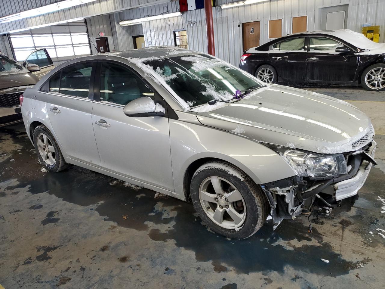 2012 Chevrolet Cruze VIN 1G1PH5SCXC7117827 Copart auction photo, front end damage thumbnail 4