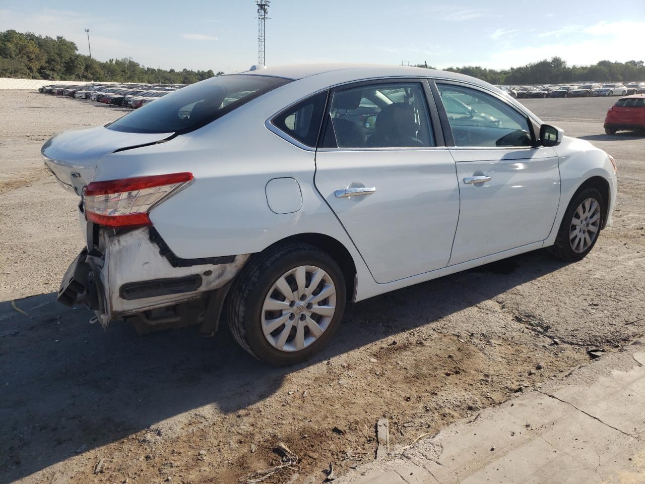 2015 Nissan Sentra VIN 3N1AB7AP4FY262348 Copart auction photo, rear end damage thumbnail 3