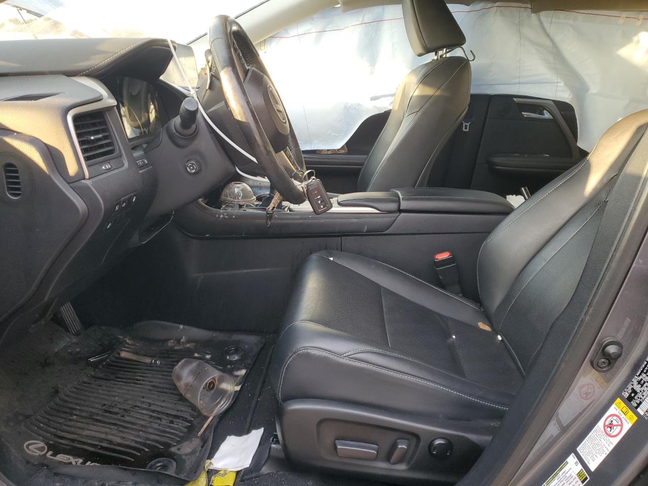 2020 Lexus RX VIN 2T2HGMDA8LC045458 Copart auction photo, rear end / side damage thumbnail 7