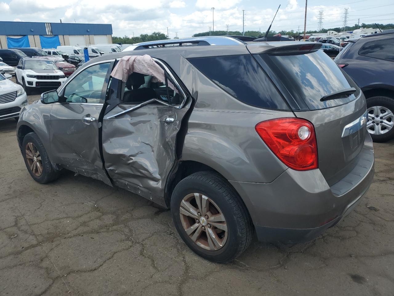 2012 Chevrolet Equinox VIN 2GNALFEK0C6322939 Copart auction photo, side damage thumbnail 2