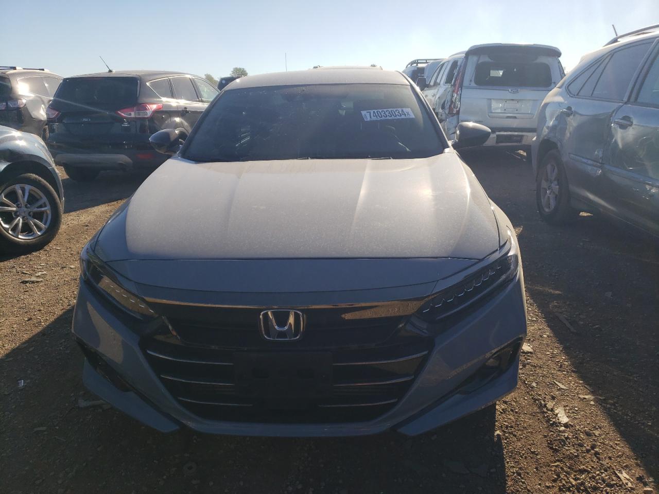 2022 Honda Accord VIN 1HGCV1F33NA088664 Copart auction photo, side / minor dent/scratches damage thumbnail 5