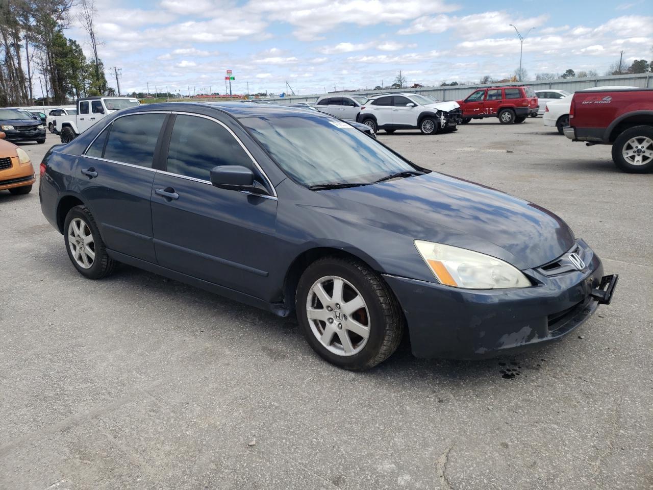 2005 Honda Accord VIN 1HGCM66505A017049 Copart auction photo, front end / undercarriage damage thumbnail 4