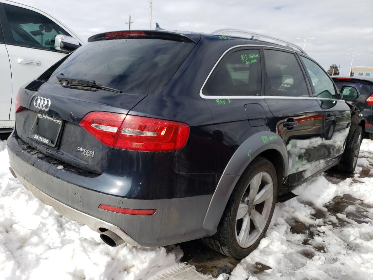 2016 Audi A4 VIN WA1UFAFL3GA001147 Copart auction photo, front end damage thumbnail 3
