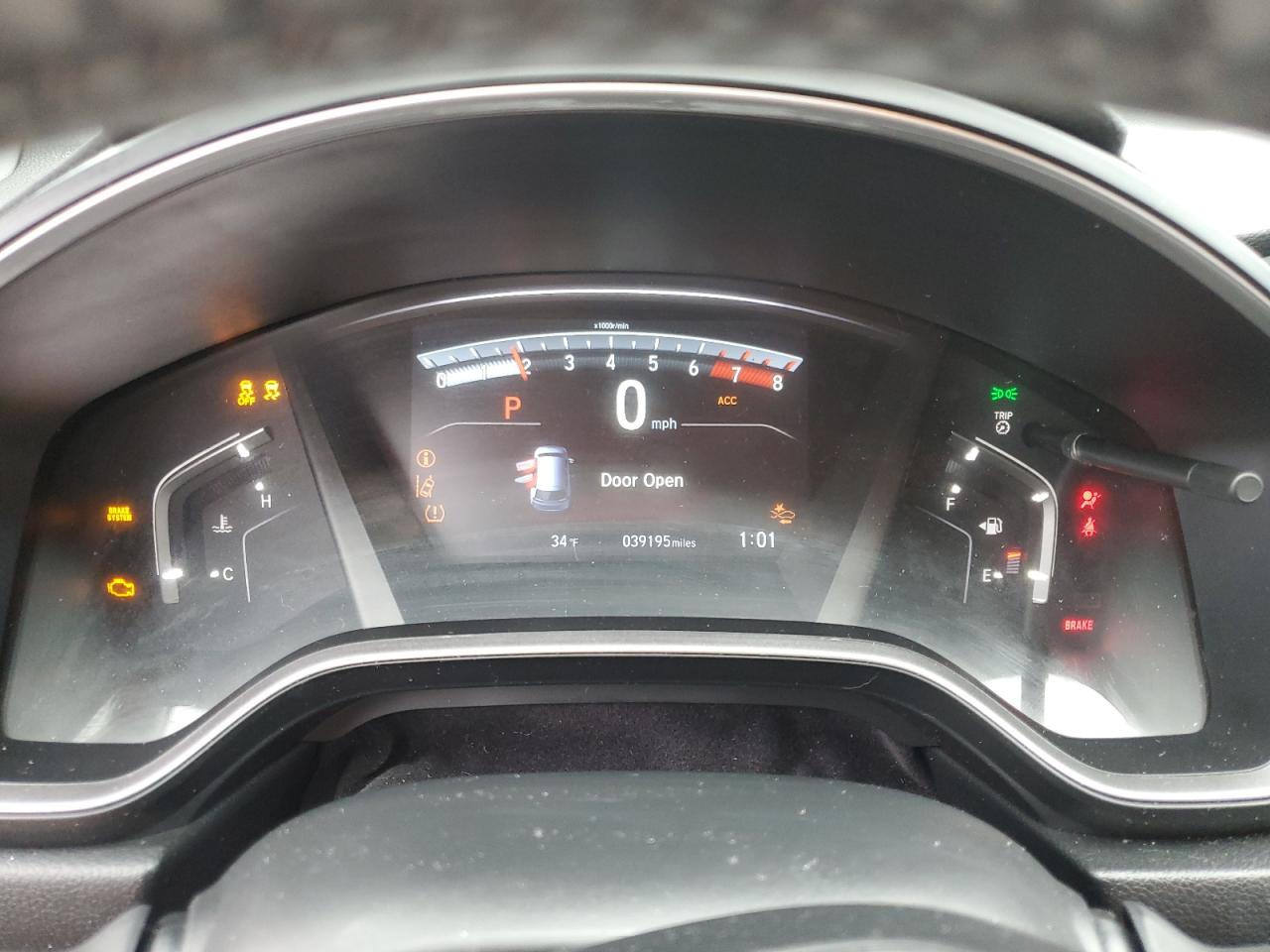 2020 Honda CR-V VIN 7FARW2H93LE016868 Copart auction photo, front end damage thumbnail 9