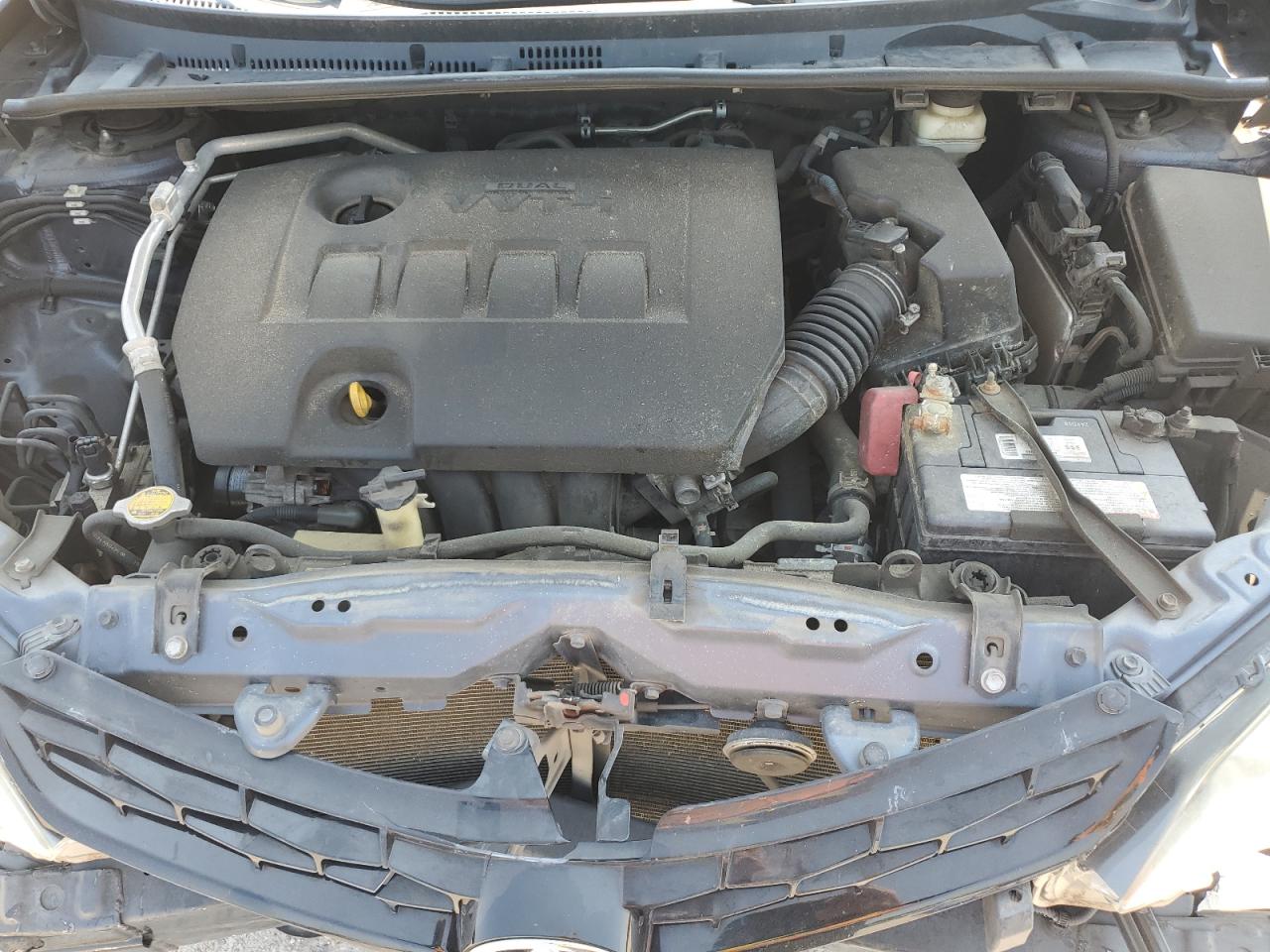 2015 Toyota Corolla VIN 5YFBURHE7FP276692 Copart auction photo, front end / side damage thumbnail 12