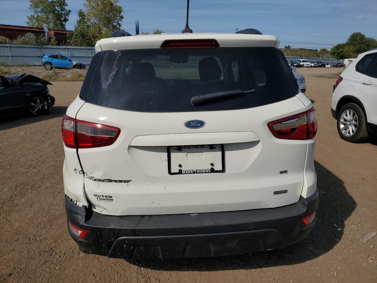 2020 Ford EcoSport VIN MAJ3S2GE5LC363763 Copart auction photo, all over damage thumbnail 6