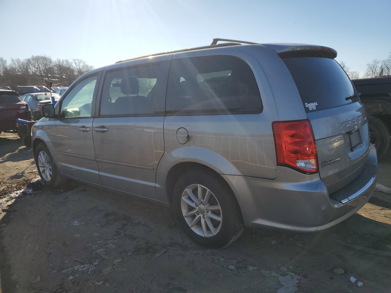 2014 Dodge Caravan VIN 2C4RDGCG9ER323148 Copart auction photo, rear end damage thumbnail 2