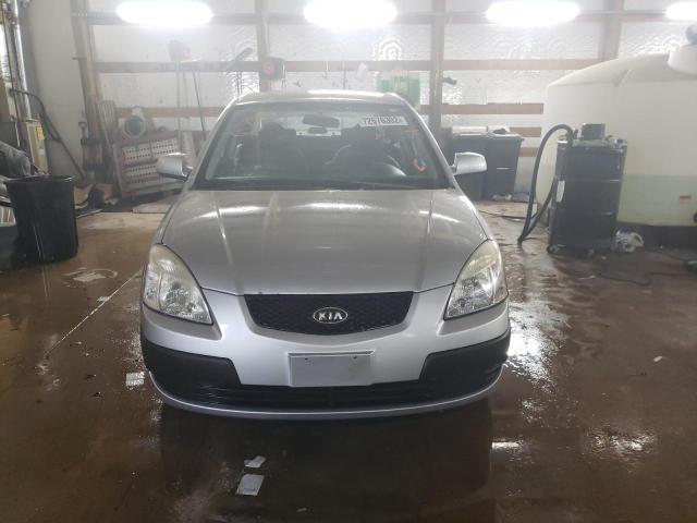 2009 KIA Rio VIN KNADE223896462075 Copart auction photo, rear end damage thumbnail 5